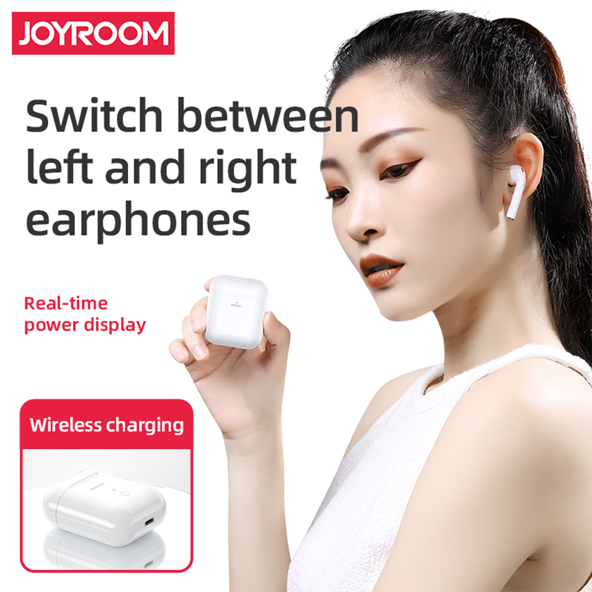 GloboStar® 87051 JOYROOM Originals JR-T03S TWS Earphones με Θήκη Φόρτισης True Wireless Bluetooth V5.0 Binaural Συμβατό με iOS & Android Μαύρο GloboStar® 87051 JOYROOM Originals JR-T03S TWS Earphones με Θήκη Φόρτισης True Wireless Bluetooth V5.0 Binaural Συμβατό με iOS & Android Μαύρο