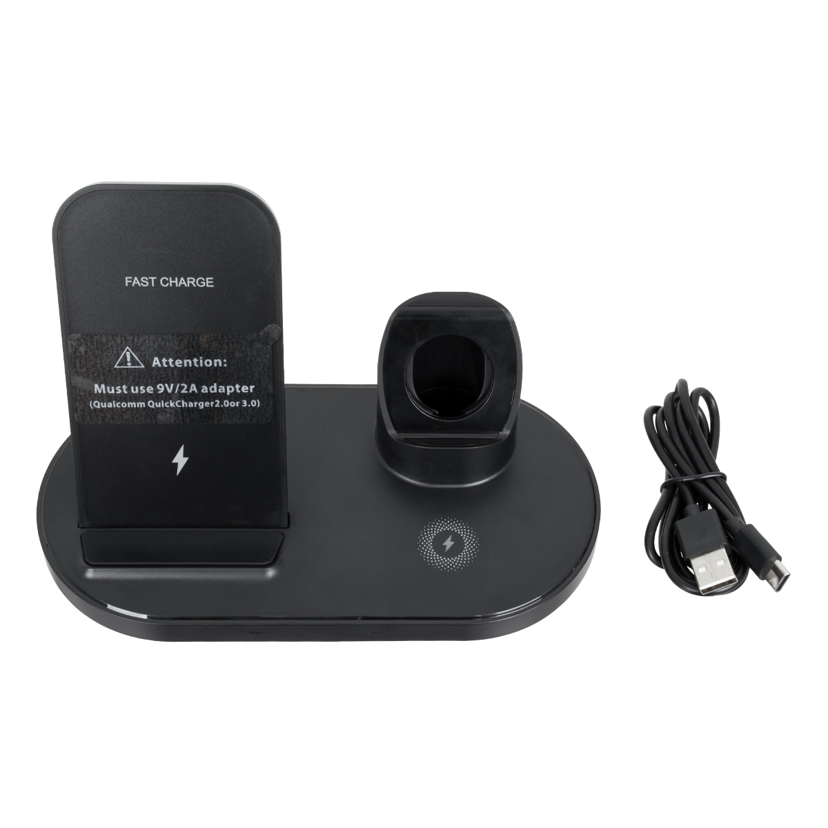GloboStar® 79698 Επιτραπέζια Σταθερή Βάση Ασύρματης Φόρτισης Fast Charging για Κινητά - Earphones - Smart Watches 3 Καναλιών - 1 Channel 15W Max (Phone) - 2 Channel 3W (Airpod) - 3 Channel 2W (Watch) GloboStar® 79698 Επιτραπέζια Σταθερή Βάση Ασύρματης Φόρτισης Fast Charging για Κινητά - Earphones - Smart Watches 3 Καναλιών - 1 Channel 15W Max (Phone) - 2 Channel 3W (Airpod) - 3 Channel 2W (Watch)