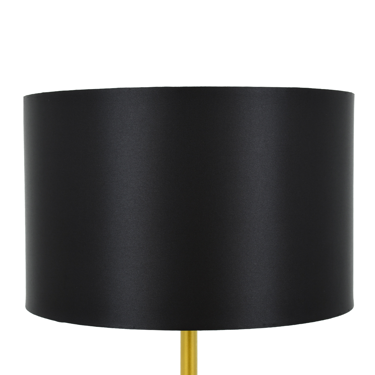 GloboStar® ASHLEY 00825 Μοντέρνο Επιδαπέδιο Φωτιστικό Μονόφωτο 1 x E27 IP20 Χρυσό Μέταλλο με Μαύρο Ύφασμα - Μ40 x Π40 x Υ148cm GloboStar® ASHLEY 00825 Μοντέρνο Επιδαπέδιο Φωτιστικό Μονόφωτο 1 x E27 IP20 Χρυσό Μέταλλο με Μαύρο Ύφασμα - Μ40 x Π40 x Υ148cm