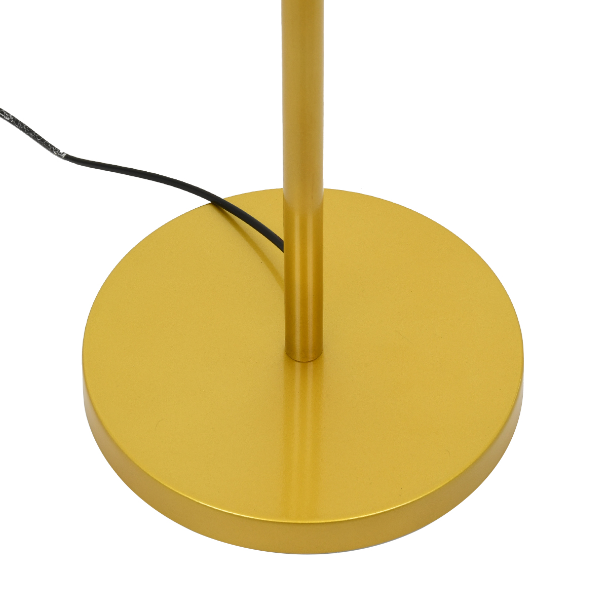 GloboStar® ASHLEY 00825 Μοντέρνο Επιδαπέδιο Φωτιστικό Μονόφωτο 1 x E27 IP20 Χρυσό Μέταλλο με Μαύρο Ύφασμα - Μ40 x Π40 x Υ148cm GloboStar® ASHLEY 00825 Μοντέρνο Επιδαπέδιο Φωτιστικό Μονόφωτο 1 x E27 IP20 Χρυσό Μέταλλο με Μαύρο Ύφασμα - Μ40 x Π40 x Υ148cm