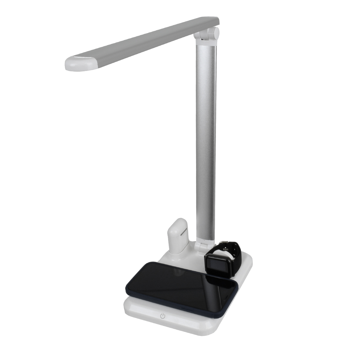 GloboStar® 86101 Επιτραπέζιο Φωτιστικό Πορτατίφ LED 5W 1000lm -° DC 5V IP20 Φυσικό Λευκό 4500K Λευκό Πλαστικό με Γκρι Μέταλλο - Μ33 x Π14 x Υ63cm - 2 Xρόνια Εγγύηση GloboStar® 86101 Επιτραπέζιο Φωτιστικό Πορτατίφ LED 5W 1000lm -° DC 5V IP20 Φυσικό Λευκό 4500K Λευκό Πλαστικό με Γκρι Μέταλλο - Μ33 x Π14 x Υ63cm - 2 Xρόνια Εγγύηση