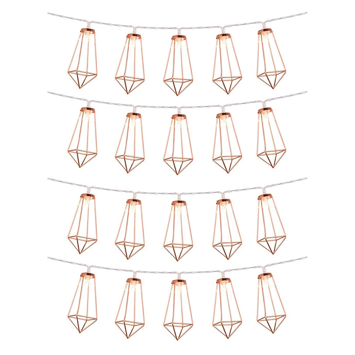 79804 Διακοσμητική Γιρλάντα Bronze Cone 3 Μέτρα με Διακόπτη On/Off - 20 LED 2W με Μπαταρίες 2xAA & Διάφανο Καλώδιο IP20 Θερμό Λευκό 2700K Μ3m 79804 Διακοσμητική Γιρλάντα Bronze Cone 3 Μέτρα με Διακόπτη On/Off - 20 LED 2W με Μπαταρίες 2xAA & Διάφανο Καλώδιο IP20 Θερμό Λευκό 2700K Μ3m