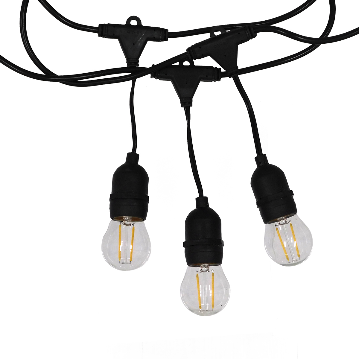 GloboStar® 78982 WIRE GARLAND Καλωδιογιρλάντα PVC 5 Μέτρων με 15 Ντουί E27 με Πρίζα Schuko Επεκτεινόμενη Αδιάβροχη IP65 GloboStar® 78982 WIRE GARLAND Καλωδιογιρλάντα PVC 5 Μέτρων με 15 Ντουί E27 με Πρίζα Schuko Επεκτεινόμενη Αδιάβροχη IP65