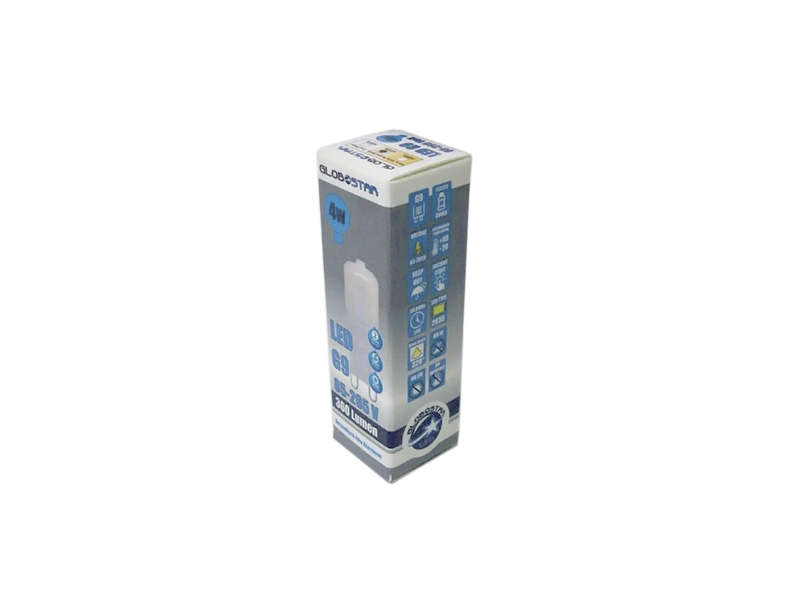 GloboStar® 115041 Λάμπα G9 LED 4W 390lm 320° AC 230V Ψυχρό Λευκό 6000K Dimmable GloboStar® 115041 Λάμπα G9 LED 4W 390lm 320° AC 230V Ψυχρό Λευκό 6000K Dimmable