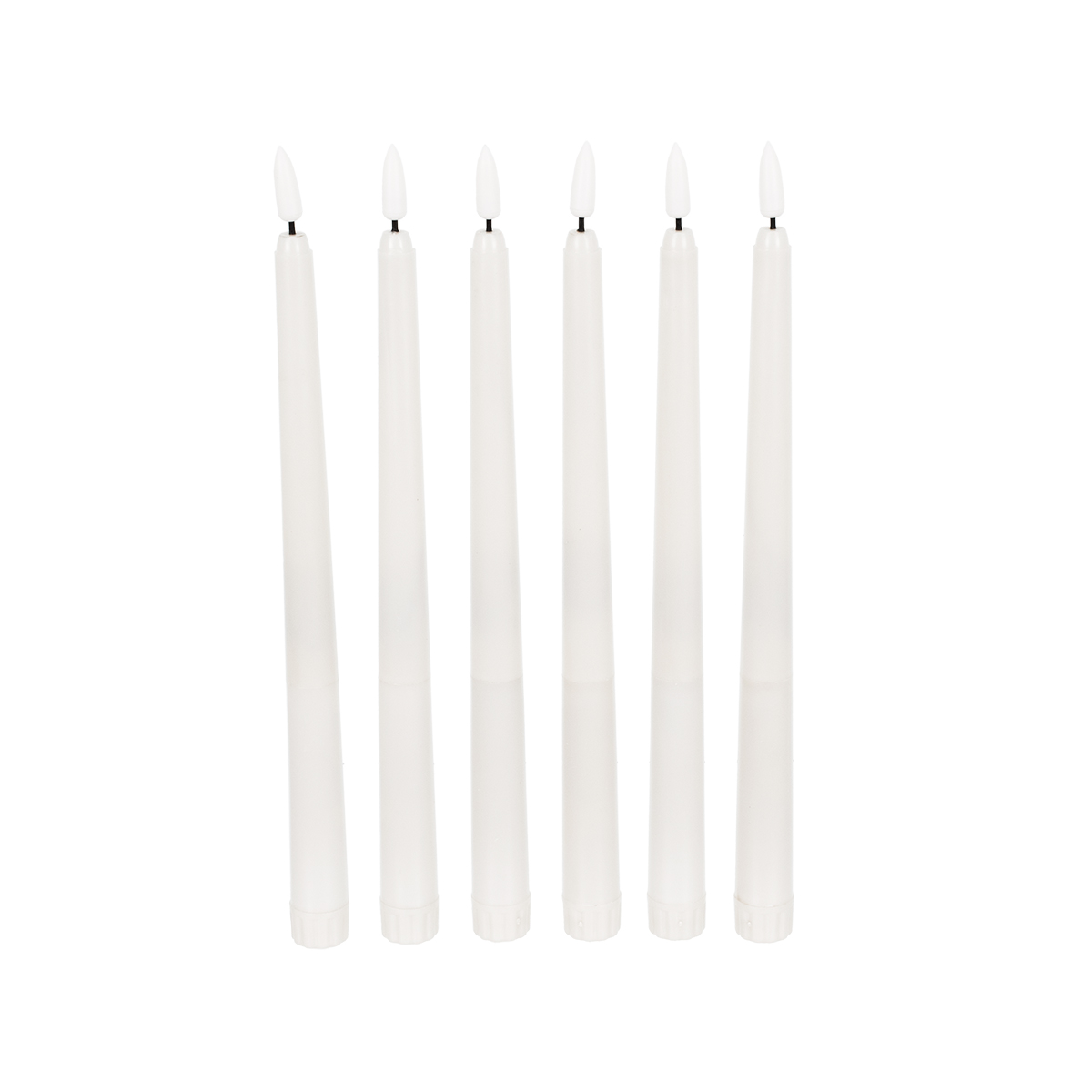 GloboStar® 79563 ΣΕΤ 6 Διακοσμητικών Realistic Κεριών Κηροπηγίου με LED Εφέ Κινούμενης Φλόγας - Μπαταρίας & Ασύρματο Χειριστήριο IR Θερμό Λευκό 2700K Dimmable GloboStar® 79563 ΣΕΤ 6 Διακοσμητικών Realistic Κεριών Κηροπηγίου με LED Εφέ Κινούμενης Φλόγας - Μπαταρίας & Ασύρματο Χειριστήριο IR Θερμό Λευκό 2700K Dimmable