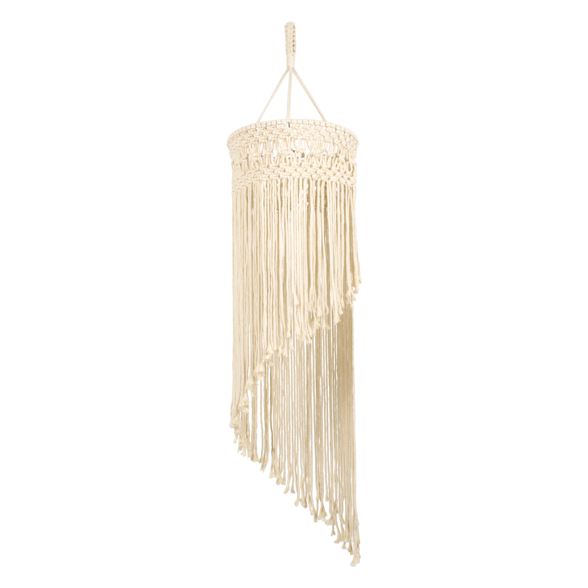 GloboStar® 36203 TUNISIA Boho Καπέλο Φωτιστικού- Μακραμέ Πλεκτό Χειροποίητο Μπεζ Βαμβακερό Νήμα - Μ30 x Π30 x Υ120cm GloboStar® 36203 TUNISIA Boho Καπέλο Φωτιστικού- Μακραμέ Πλεκτό Χειροποίητο Μπεζ Βαμβακερό Νήμα - Μ30 x Π30 x Υ120cm