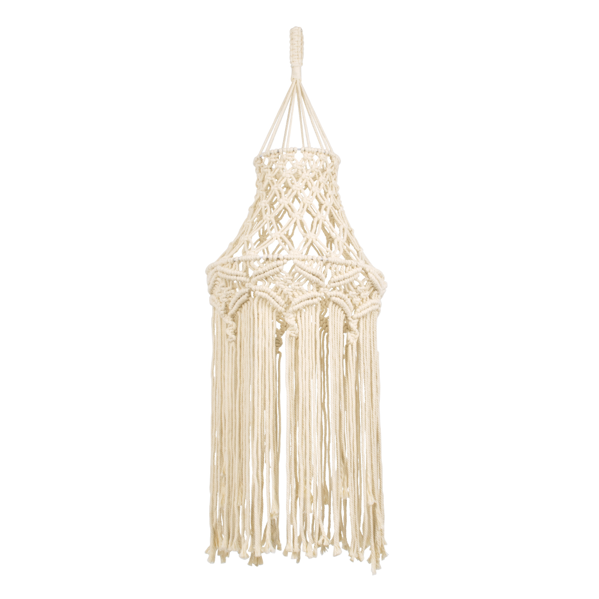 GloboStar® 36209 SOMALIA Boho Καπέλο Φωτιστικού Μακραμέ Πλεκτό Χειροποίητο Μπεζ Βαμβακερό Νήμα - Μ30 x Π30 x Υ90cm GloboStar® 36209 SOMALIA Boho Καπέλο Φωτιστικού Μακραμέ Πλεκτό Χειροποίητο Μπεζ Βαμβακερό Νήμα - Μ30 x Π30 x Υ90cm