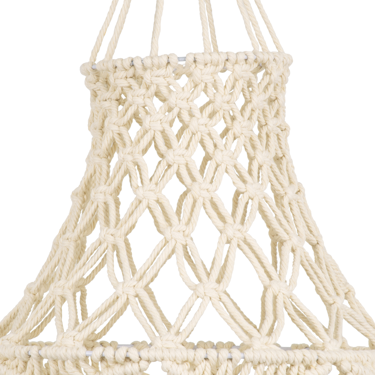 GloboStar® 36209 SOMALIA Boho Καπέλο Φωτιστικού Μακραμέ Πλεκτό Χειροποίητο Μπεζ Βαμβακερό Νήμα - Μ30 x Π30 x Υ90cm GloboStar® 36209 SOMALIA Boho Καπέλο Φωτιστικού Μακραμέ Πλεκτό Χειροποίητο Μπεζ Βαμβακερό Νήμα - Μ30 x Π30 x Υ90cm