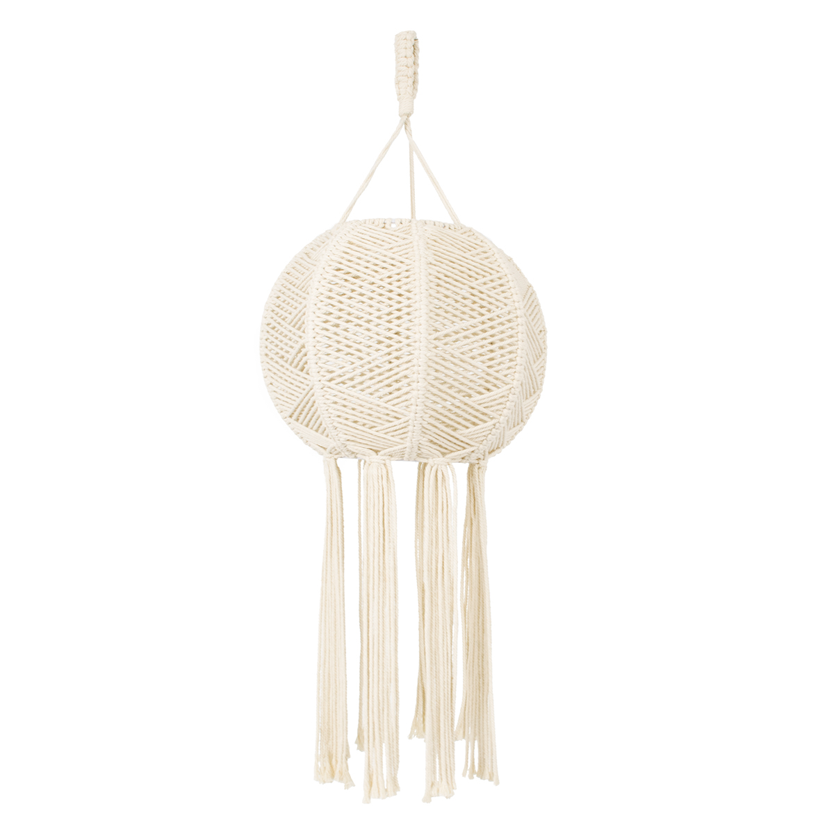 GloboStar® 36214 EGYPT Boho Καπέλο Φωτιστικού- Μακραμέ Πλεκτό Χειροποίητο Μπεζ Βαμβακερό Νήμα - Μ30 x Π30 x Υ75cm GloboStar® 36214 EGYPT Boho Καπέλο Φωτιστικού- Μακραμέ Πλεκτό Χειροποίητο Μπεζ Βαμβακερό Νήμα - Μ30 x Π30 x Υ75cm