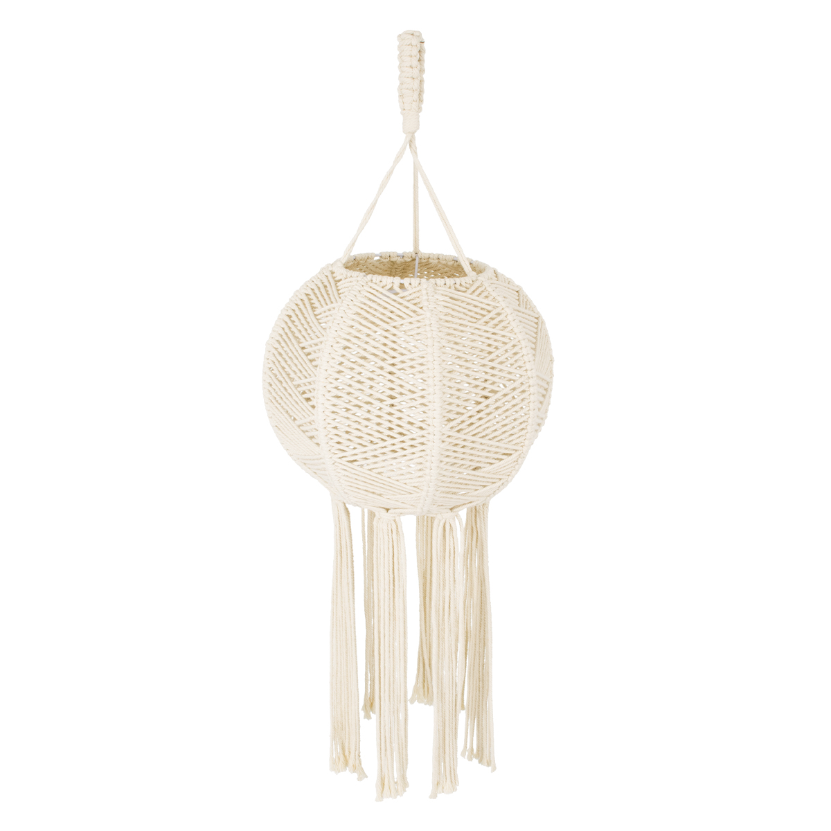 GloboStar® 36214 EGYPT Boho Καπέλο Φωτιστικού- Μακραμέ Πλεκτό Χειροποίητο Μπεζ Βαμβακερό Νήμα - Μ30 x Π30 x Υ75cm GloboStar® 36214 EGYPT Boho Καπέλο Φωτιστικού- Μακραμέ Πλεκτό Χειροποίητο Μπεζ Βαμβακερό Νήμα - Μ30 x Π30 x Υ75cm