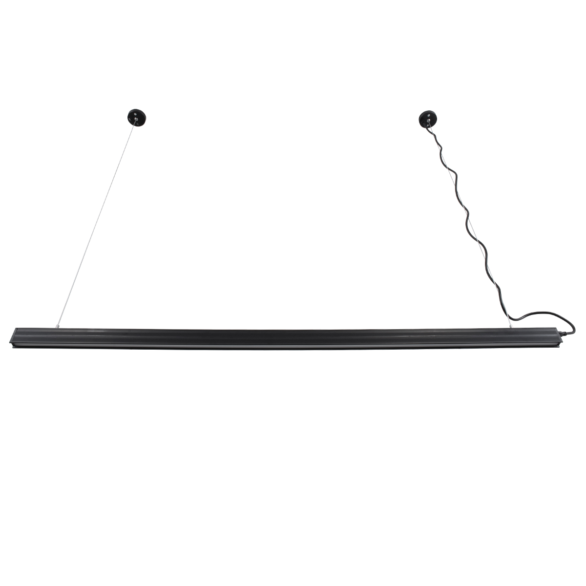 GloboStar® OFFICE 61024-P Γραμμικό Κρεμαστό Φωτιστικό Linear LED 18W 2200lm 120° AC 220-240V Μ120 x Π2 x Υ4cm Φυσικό Λευκό 4500K - Μαύρο - 3 Years Warranty GloboStar® OFFICE 61024-P Γραμμικό Κρεμαστό Φωτιστικό Linear LED 18W 2200lm 120° AC 220-240V Μ120 x Π2 x Υ4cm Φυσικό Λευκό 4500K - Μαύρο - 3 Years Warranty