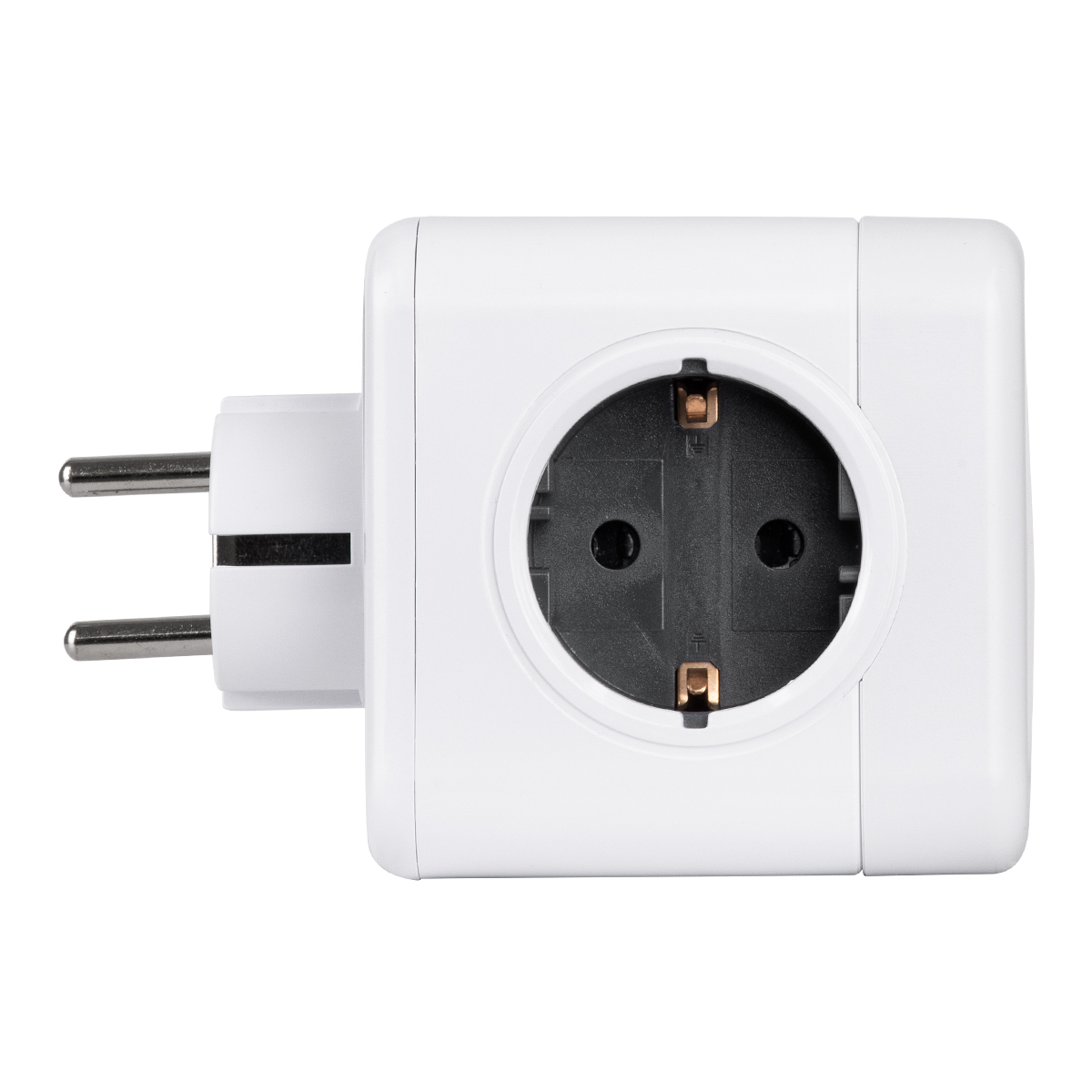 GloboStar® TRAVEL PowerCube PRO Certified 79627 Πολύπριζο 5 Θέσεων με 5 Πρίζες Ασφαλείας Childproof EU Schuko AC 220-240V Μ7.5 x Π11.5 x Υ7.5 - Λευκό με Γκρι - Max Load 3680W/16A GloboStar® TRAVEL PowerCube PRO Certified 79627 Πολύπριζο 5 Θέσεων με 5 Πρίζες Ασφαλείας Childproof EU Schuko AC 220-240V Μ7.5 x Π11.5 x Υ7.5 - Λευκό με Γκρι - Max Load 3680W/16A