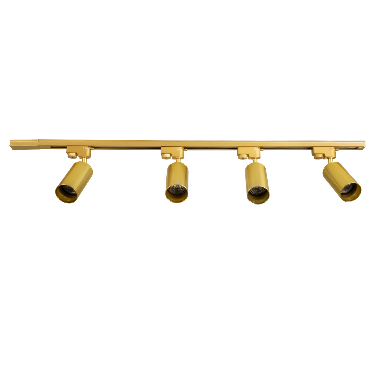 GloboStar® LEO 60360 Μοντέρνο Φωτιστικό Οροφής Ράγα Πολύφωτο 4 x GU10 IP20 Χρυσό Αλουμίνιο - Μ100 x Π6 x Υ20cm - 5 Χρόνια Εγγύηση GloboStar® LEO 60360 Μοντέρνο Φωτιστικό Οροφής Ράγα Πολύφωτο 4 x GU10 IP20 Χρυσό Αλουμίνιο - Μ100 x Π6 x Υ20cm - 5 Χρόνια Εγγύηση