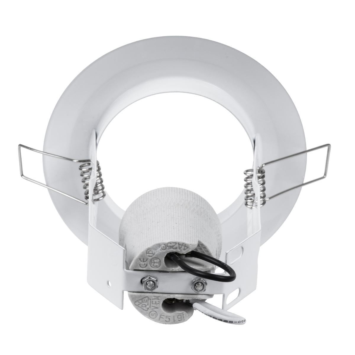 GloboStar® ACIDA 77844 Χωνευτή Στρογγυλή Μεταλλική Βάση Μπετού για Λάμπα R63 με Ντουί E27 AC 220-240V IP20 Φ11 x Υ11cm - Λευκή - 5 Years Warranty GloboStar® ACIDA 77844 Χωνευτή Στρογγυλή Μεταλλική Βάση Μπετού για Λάμπα R63 με Ντουί E27 AC 220-240V IP20 Φ11 x Υ11cm - Λευκή - 5 Years Warranty