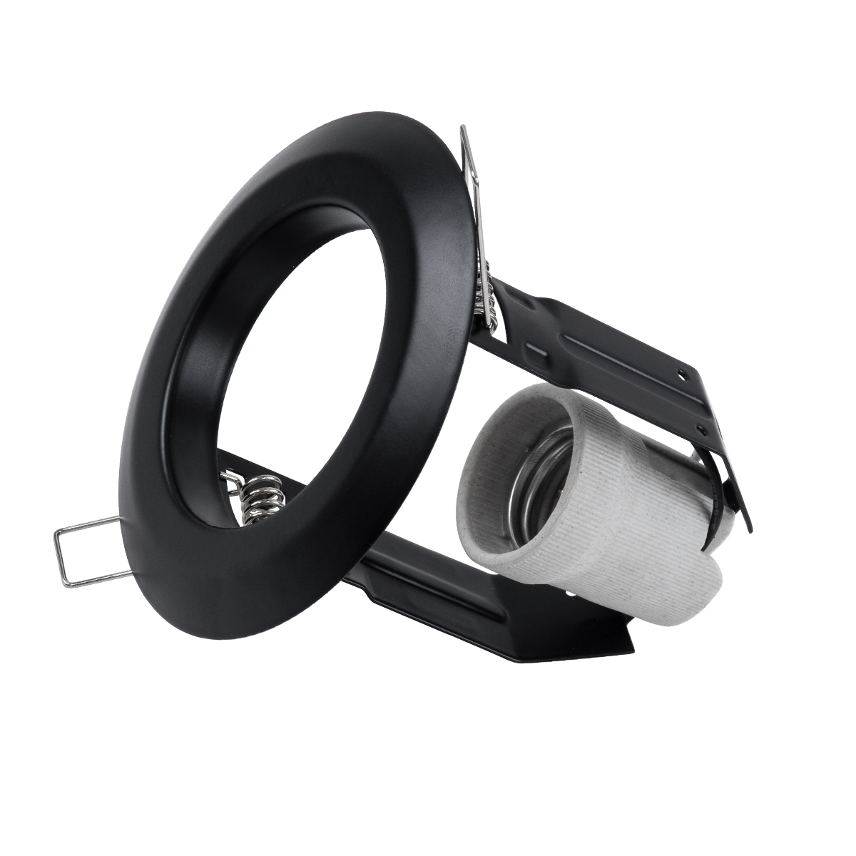 GloboStar® ACIDA 77845 Χωνευτή Στρογγυλή Μεταλλική Βάση Μπετού για Λάμπα R63 με Ντουί E27 AC 220-240V IP20 Φ11 x Υ11cm - Μαύρη - 5 Years Warranty GloboStar® ACIDA 77845 Χωνευτή Στρογγυλή Μεταλλική Βάση Μπετού για Λάμπα R63 με Ντουί E27 AC 220-240V IP20 Φ11 x Υ11cm - Μαύρη - 5 Years Warranty
