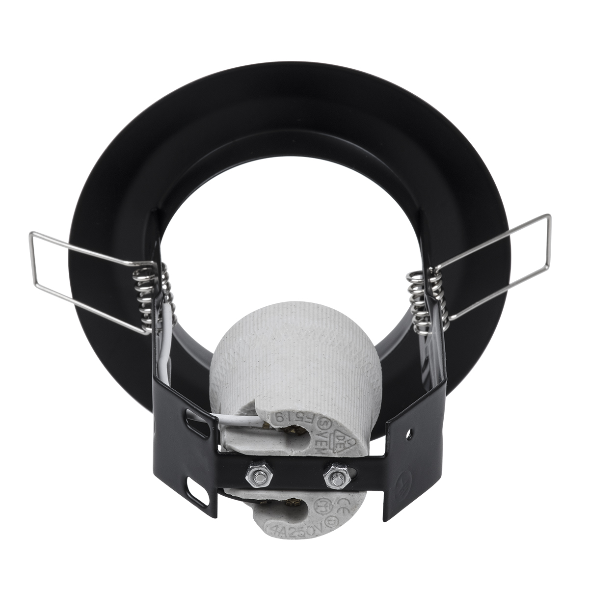 GloboStar® ACIDA 77845 Χωνευτή Στρογγυλή Μεταλλική Βάση Μπετού για Λάμπα R63 με Ντουί E27 AC 220-240V IP20 Φ11 x Υ11cm - Μαύρη - 5 Years Warranty GloboStar® ACIDA 77845 Χωνευτή Στρογγυλή Μεταλλική Βάση Μπετού για Λάμπα R63 με Ντουί E27 AC 220-240V IP20 Φ11 x Υ11cm - Μαύρη - 5 Years Warranty