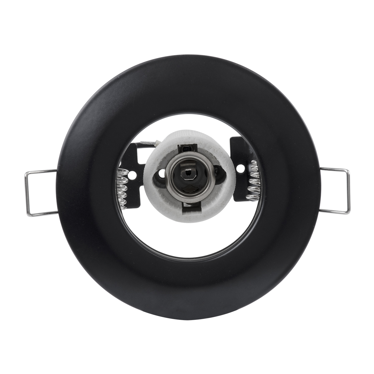 GloboStar® ALIBA 77841 Χωνευτή Στρογγυλή Μεταλλική Βάση Μπετού για Λάμπα R50 με Ντουί E14 AC 220-240V IP20 Φ9.2 x Υ9.5cm - Μαύρη - 5 Years Warranty GloboStar® ALIBA 77841 Χωνευτή Στρογγυλή Μεταλλική Βάση Μπετού για Λάμπα R50 με Ντουί E14 AC 220-240V IP20 Φ9.2 x Υ9.5cm - Μαύρη - 5 Years Warranty