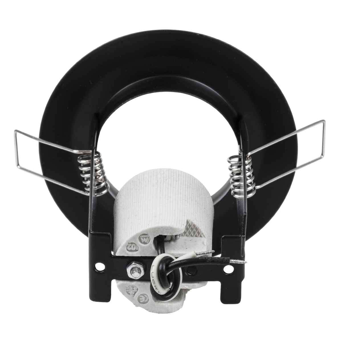 GloboStar® ALIBA 77841 Χωνευτή Στρογγυλή Μεταλλική Βάση Μπετού για Λάμπα R50 με Ντουί E14 AC 220-240V IP20 Φ9.2 x Υ9.5cm - Μαύρη - 5 Years Warranty GloboStar® ALIBA 77841 Χωνευτή Στρογγυλή Μεταλλική Βάση Μπετού για Λάμπα R50 με Ντουί E14 AC 220-240V IP20 Φ9.2 x Υ9.5cm - Μαύρη - 5 Years Warranty