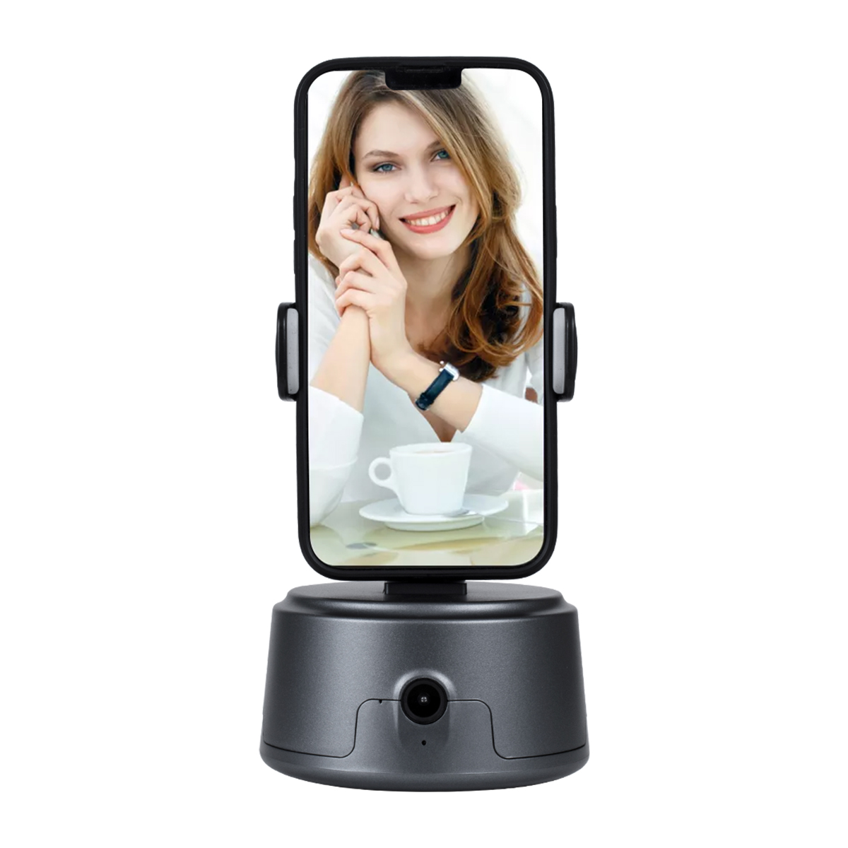GloboStar® 86005 Following Face Auto Tracking Live Steaming Mobile Stand - Βάση Κινητού με Ανιχνευτή Κίνησης & Βάση για Τρίποδο - Μαύρο GloboStar® 86005 Following Face Auto Tracking Live Steaming Mobile Stand - Βάση Κινητού με Ανιχνευτή Κίνησης & Βάση για Τρίποδο - Μαύρο