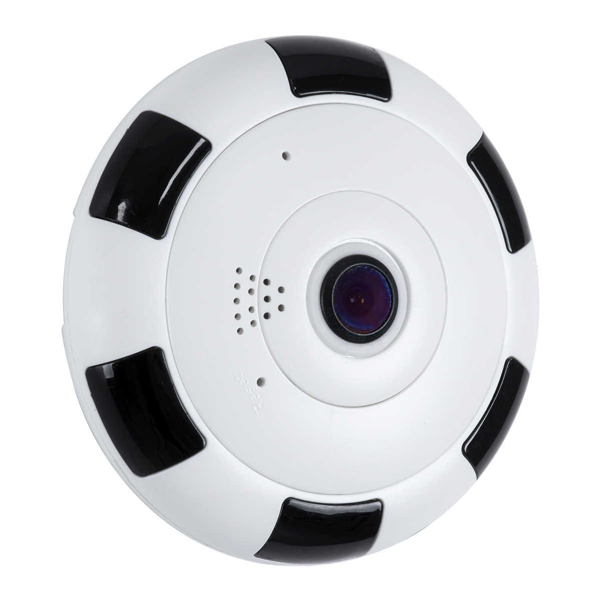 GloboStar® 86027 Επιτοίχια IP Camera 1080P WiFi 360° Μοιρών - Νυχτερινή Όραση με LED IR - Διπλή Κατέυθυνση Ομιλίας - Ανιχνευτή Κίνησης - Νυχτερινή Λήψη - Λευκό Μαύρο GloboStar® 86027 Επιτοίχια IP Camera 1080P WiFi 360° Μοιρών - Νυχτερινή Όραση με LED IR - Διπλή Κατέυθυνση Ομιλίας - Ανιχνευτή Κίνησης - Νυχτερινή Λήψη - Λευκό Μαύρο