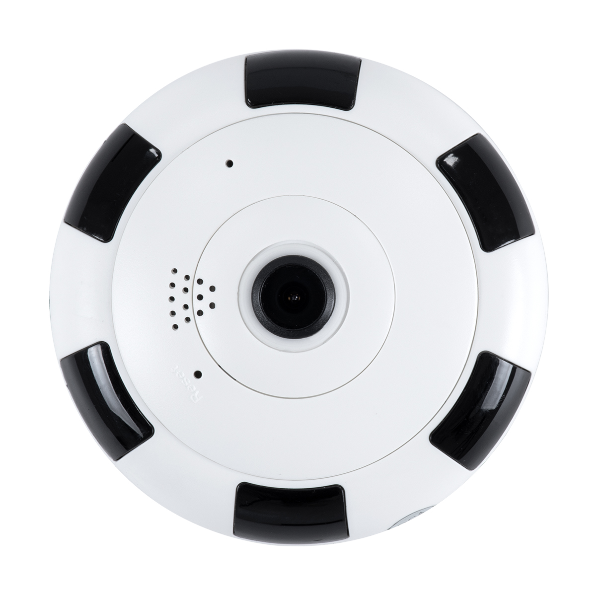 GloboStar® 86027 Επιτοίχια IP Camera 1080P WiFi 360° Μοιρών - Νυχτερινή Όραση με LED IR - Διπλή Κατέυθυνση Ομιλίας - Ανιχνευτή Κίνησης - Νυχτερινή Λήψη - Λευκό Μαύρο GloboStar® 86027 Επιτοίχια IP Camera 1080P WiFi 360° Μοιρών - Νυχτερινή Όραση με LED IR - Διπλή Κατέυθυνση Ομιλίας - Ανιχνευτή Κίνησης - Νυχτερινή Λήψη - Λευκό Μαύρο