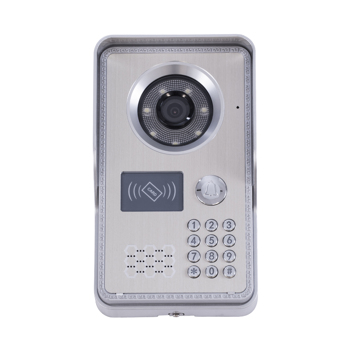 GloboStar® 86061 Σετ Θυροτηλεόρασης με Έγχρωμη Οθόνη Αφής 7" και Κάμερα 1080P HD & 4 Επαγωγικά Κλειδιά για Ηλεκτρονικές Κλειδαριές - Μαύρο - Ασημί GloboStar® 86061 Σετ Θυροτηλεόρασης με Έγχρωμη Οθόνη Αφής 7" και Κάμερα 1080P HD & 4 Επαγωγικά Κλειδιά για Ηλεκτρονικές Κλειδαριές - Μαύρο - Ασημί