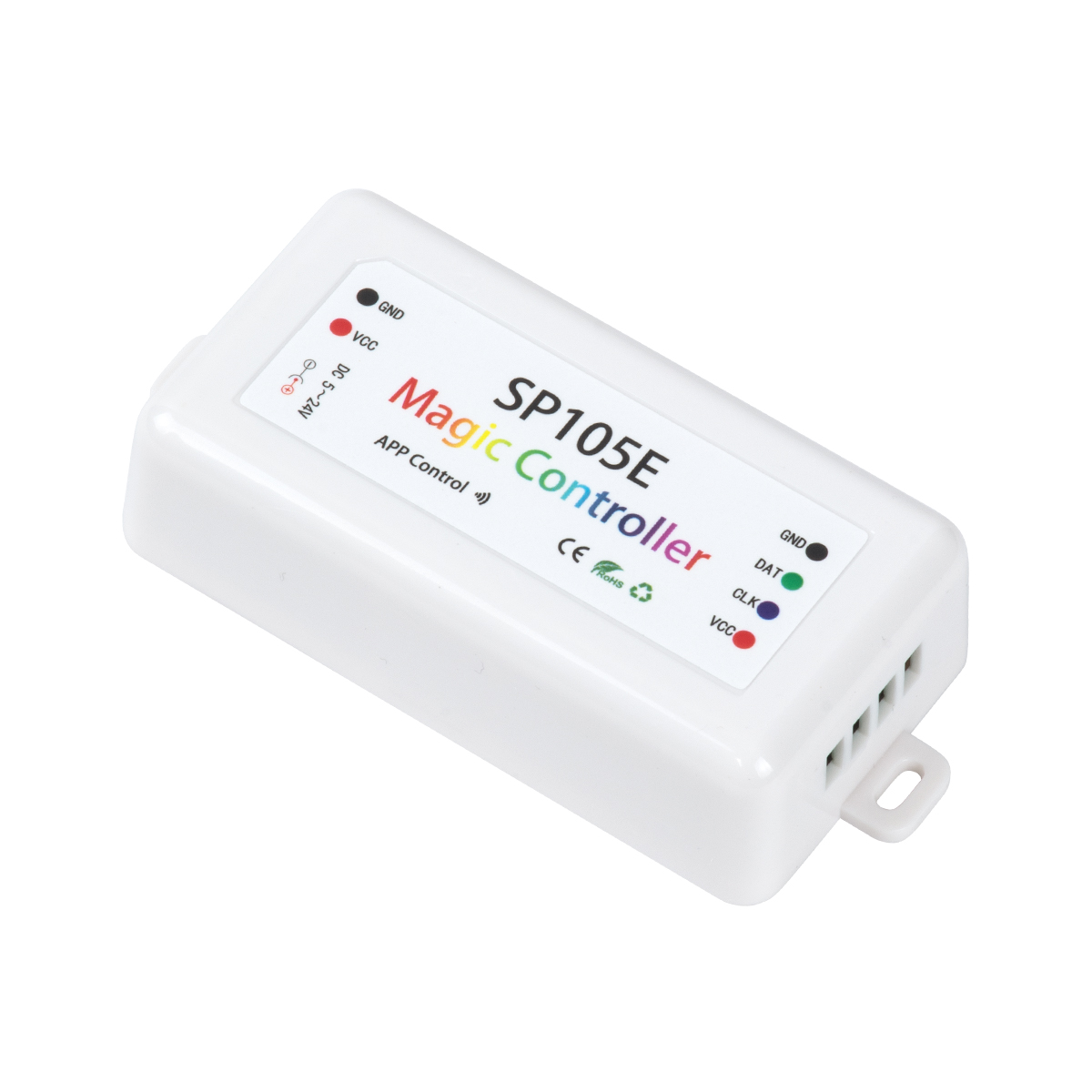 GloboStar® 70039 SP105E Ασύρματος WiFi LED FULL COLOR Magic Digital Pixel Controller iOS/Android Bluetooth για LED Digital Πολύχρωμα και Μονόχρωμα Προϊόντα DC 5-24V 1 x 2048 IC Max GloboStar® 70039 SP105E Ασύρματος WiFi LED FULL COLOR Magic Digital Pixel Controller iOS/Android Bluetooth για LED Digital Πολύχρωμα και Μονόχρωμα Προϊόντα DC 5-24V 1 x 2048 IC Max