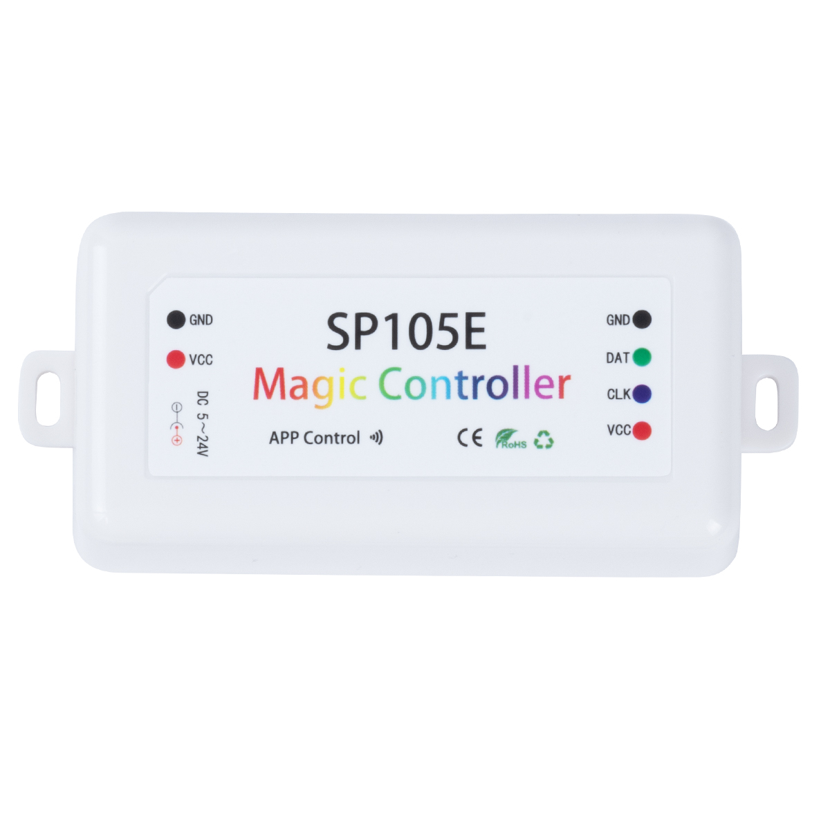 GloboStar® 70039 SP105E Ασύρματος WiFi LED FULL COLOR Magic Digital Pixel Controller iOS/Android Bluetooth για LED Digital Πολύχρωμα και Μονόχρωμα Προϊόντα DC 5-24V 1 x 2048 IC Max GloboStar® 70039 SP105E Ασύρματος WiFi LED FULL COLOR Magic Digital Pixel Controller iOS/Android Bluetooth για LED Digital Πολύχρωμα και Μονόχρωμα Προϊόντα DC 5-24V 1 x 2048 IC Max