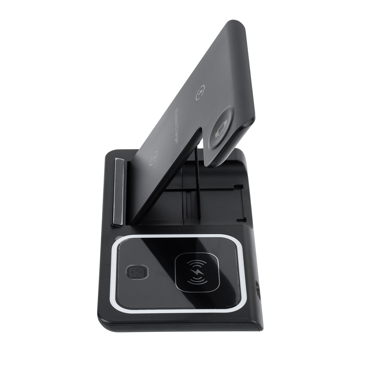 GloboStar® 79707 Επιτραπέζια Σταθερή Βάση Ασύρματης Φόρτισης Fast Charging για Κινητά - Earphones - Smart Watches 15W Max - Μαύρο GloboStar® 79707 Επιτραπέζια Σταθερή Βάση Ασύρματης Φόρτισης Fast Charging για Κινητά - Earphones - Smart Watches 15W Max - Μαύρο
