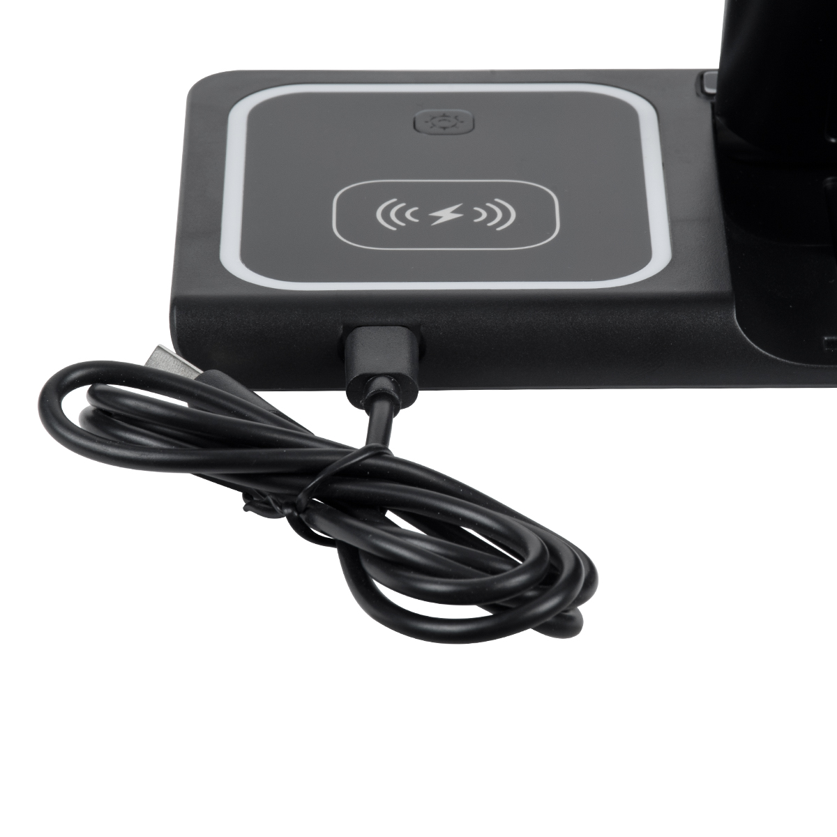GloboStar® 79707 Επιτραπέζια Σταθερή Βάση Ασύρματης Φόρτισης Fast Charging για Κινητά - Earphones - Smart Watches 15W Max - Μαύρο GloboStar® 79707 Επιτραπέζια Σταθερή Βάση Ασύρματης Φόρτισης Fast Charging για Κινητά - Earphones - Smart Watches 15W Max - Μαύρο
