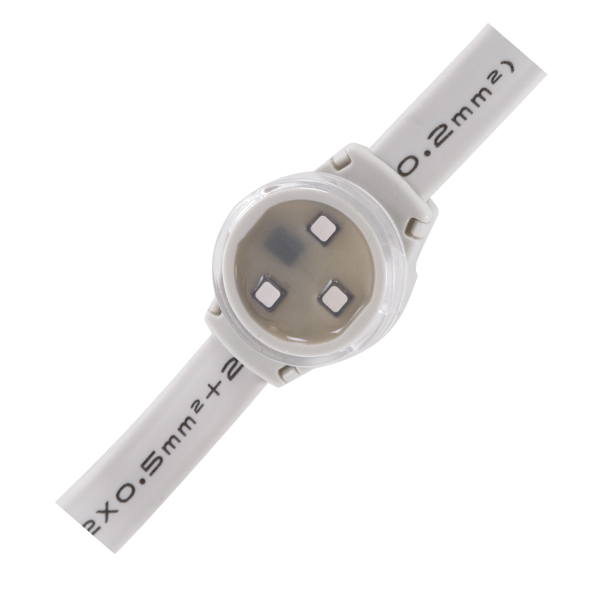 GloboStar® 90140 Digital Pixel Addressable Facade Module Chain String with 20 Spots - Ψηφιακή Αλυσίδα Γιρλάντα με 20 Σποτ LED SMD 3535 15W 20LED 20PIXEL SPI/TTL Protocol IC UCS512B 900lm 120° DC 12V IP67 RGB - Λευκό Σώμα - Μ232 x Π2.5 x Υ1.5cm GloboStar® 90140 Digital Pixel Addressable Facade Module Chain String with 20 Spots - Ψηφιακή Αλυσίδα Γιρλάντα με 20 Σποτ LED SMD 3535 15W 20LED 20PIXEL SPI/TTL Protocol IC UCS512B 900lm 120° DC 12V IP67 RGB - Λευκό Σώμα - Μ232 x Π2.5 x Υ1.5cm
