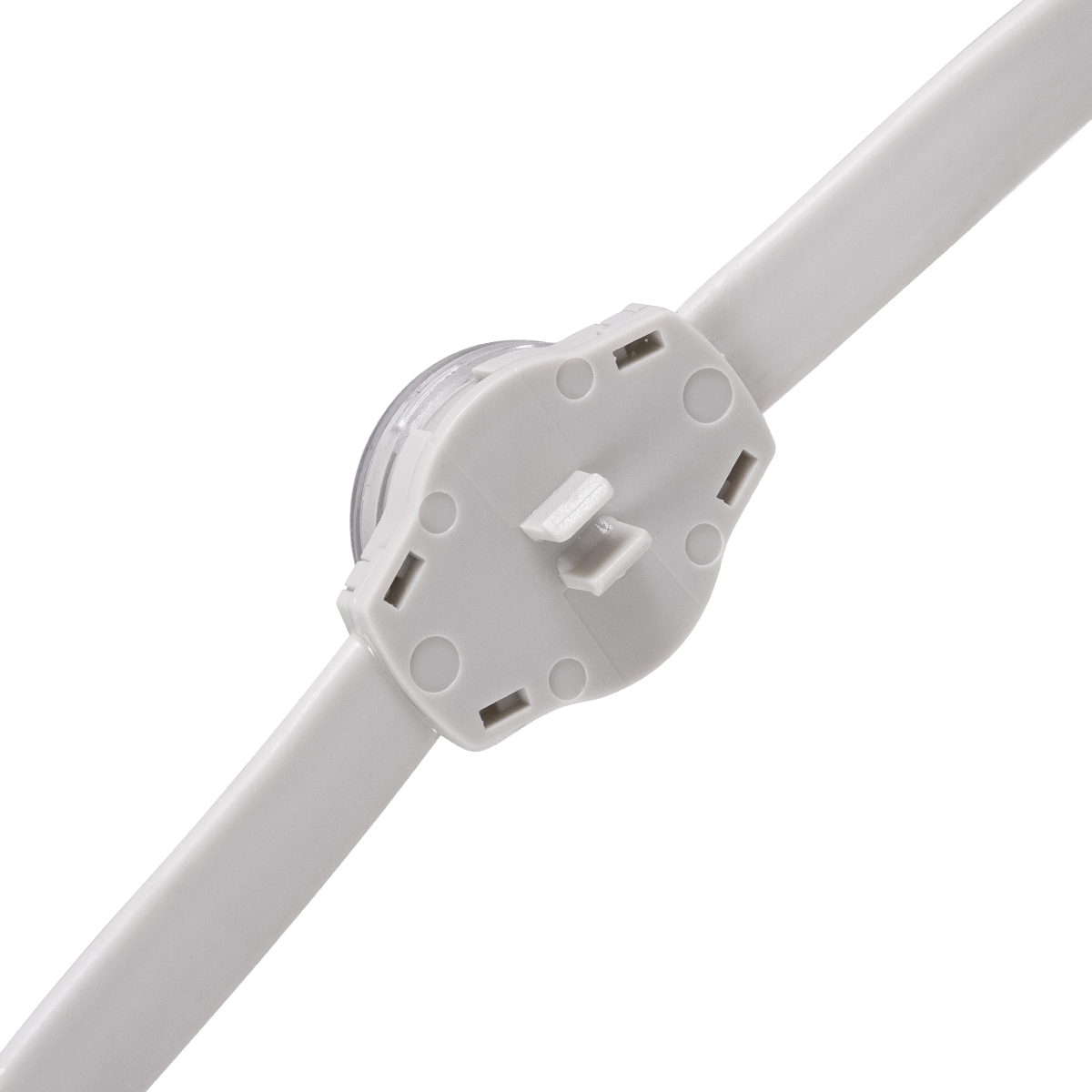 GloboStar® 90140 Digital Pixel Addressable Facade Module Chain String with 20 Spots - Ψηφιακή Αλυσίδα Γιρλάντα με 20 Σποτ LED SMD 3535 15W 20LED 20PIXEL SPI/TTL Protocol IC UCS512B 900lm 120° DC 12V IP67 RGB - Λευκό Σώμα - Μ232 x Π2.5 x Υ1.5cm GloboStar® 90140 Digital Pixel Addressable Facade Module Chain String with 20 Spots - Ψηφιακή Αλυσίδα Γιρλάντα με 20 Σποτ LED SMD 3535 15W 20LED 20PIXEL SPI/TTL Protocol IC UCS512B 900lm 120° DC 12V IP67 RGB - Λευκό Σώμα - Μ232 x Π2.5 x Υ1.5cm