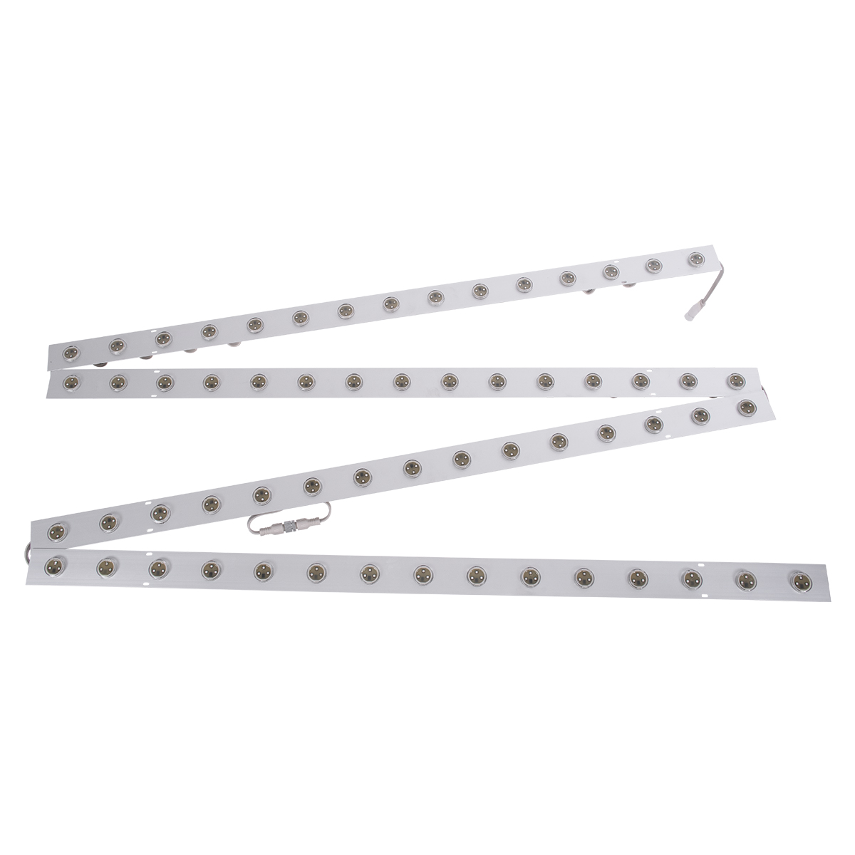 GloboStar® 90119 4 x Digital Pixel Addressable Facade Aluminum Bars - 4 x Ψηφιακές Μπάρες Αλουμινίου Πρόσοψης Κτιρίων LED SMD 3535 45W 60LED 60PIXEL SPI/TTL Protocol IC UCS512B 2700lm 120° DC 12V IP67 RGB - Ασημί Σώμα - Μ400 x Π4.5 x Υ3.6cm - 4 Μπάρες GloboStar® 90119 4 x Digital Pixel Addressable Facade Aluminum Bars - 4 x Ψηφιακές Μπάρες Αλουμινίου Πρόσοψης Κτιρίων LED SMD 3535 45W 60LED 60PIXEL SPI/TTL Protocol IC UCS512B 2700lm 120° DC 12V IP67 RGB - Ασημί Σώμα - Μ400 x Π4.5 x Υ3.6cm - 4 Μπάρες