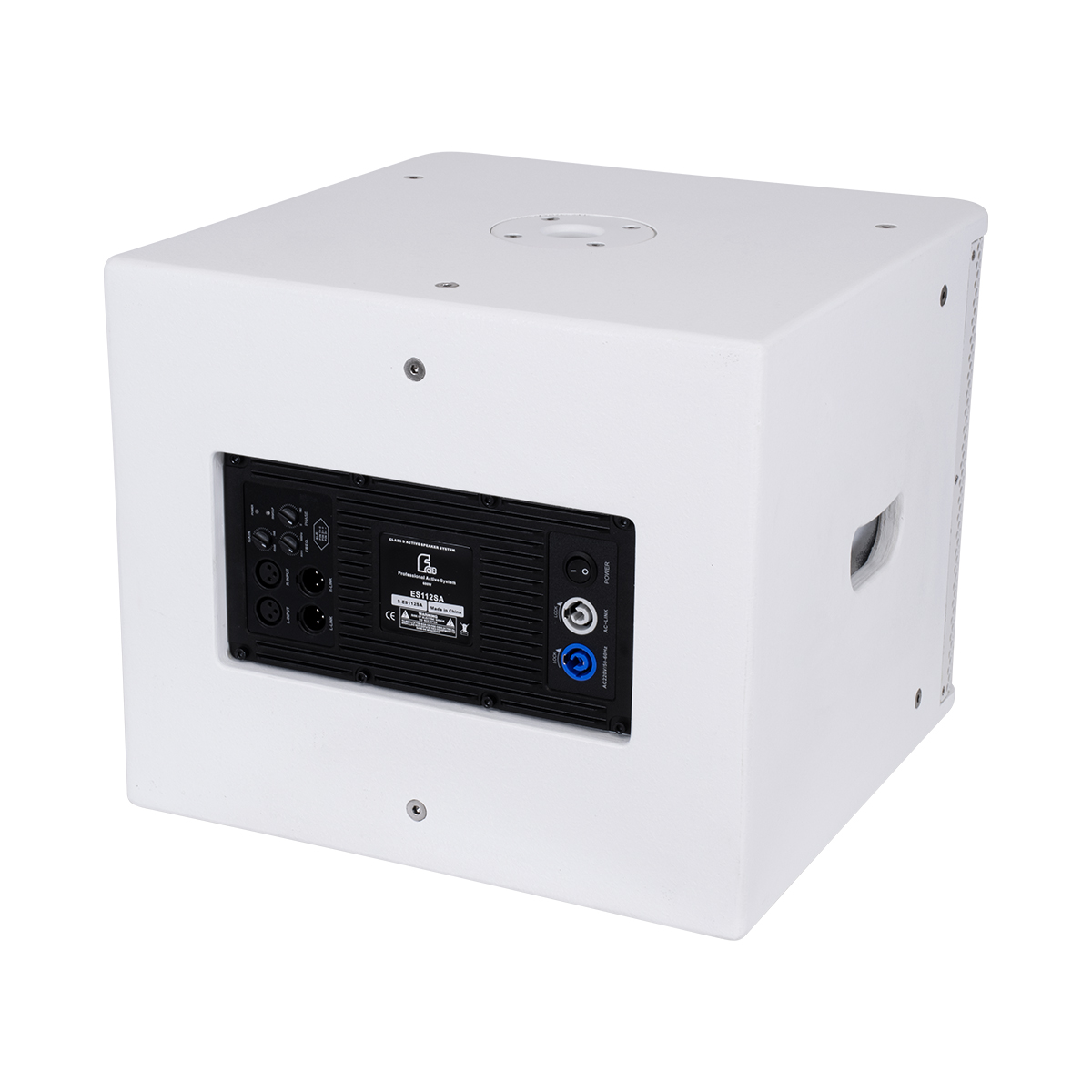 GloboStar® FDB ES112SA 98007 Facilities Speaker - Ενεργό Αυτοενισχυόμενο Ηχείο Subwoofer Εγκαταστάσεων Επιδαπέδιο με Ψηφιακό Ενισχυτή BA1.6 AC 220V/50-60Hz - 600W RMS (1400W Peak) - 1 x 12" Inches LF - IP20 - Λευκό - Μ44.5 x Π44.5 x Υ37.5cm GloboStar® FDB ES112SA 98007 Facilities Speaker - Ενεργό Αυτοενισχυόμενο Ηχείο Subwoofer Εγκαταστάσεων Επιδαπέδιο με Ψηφιακό Ενισχυτή BA1.6 AC 220V/50-60Hz - 600W RMS (1400W Peak) - 1 x 12" Inches LF - IP20 - Λευκό - Μ44.5 x Π44.5 x Υ37.5cm
