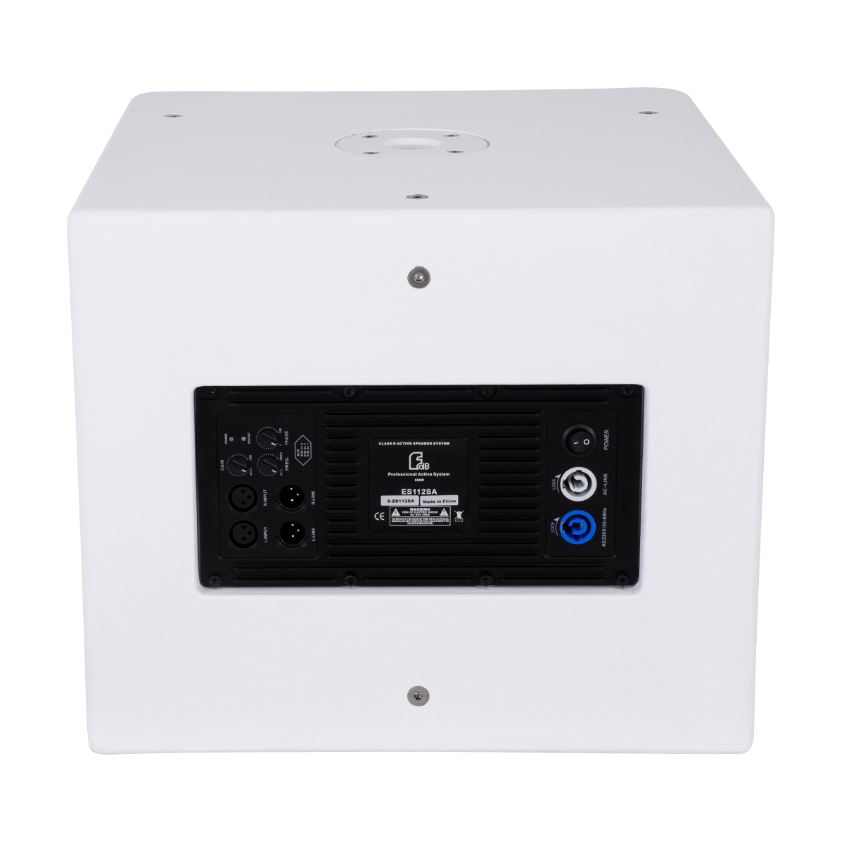 GloboStar® FDB ES112SA 98007 Facilities Speaker - Ενεργό Αυτοενισχυόμενο Ηχείο Subwoofer Εγκαταστάσεων Επιδαπέδιο με Ψηφιακό Ενισχυτή BA1.6 AC 220V/50-60Hz - 600W RMS (1400W Peak) - 1 x 12" Inches LF - IP20 - Λευκό - Μ44.5 x Π44.5 x Υ37.5cm GloboStar® FDB ES112SA 98007 Facilities Speaker - Ενεργό Αυτοενισχυόμενο Ηχείο Subwoofer Εγκαταστάσεων Επιδαπέδιο με Ψηφιακό Ενισχυτή BA1.6 AC 220V/50-60Hz - 600W RMS (1400W Peak) - 1 x 12" Inches LF - IP20 - Λευκό - Μ44.5 x Π44.5 x Υ37.5cm