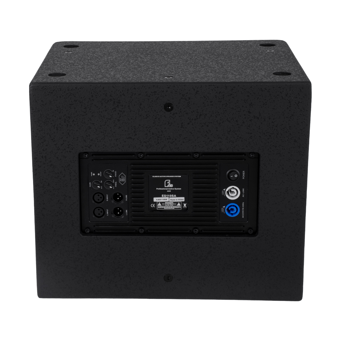 GloboStar® FDB ES110SA 98006 Facilities Speaker - Ενεργό Αυτοενισχυόμενο Ηχείο Subwoofer Εγκαταστάσεων Επιδαπέδιο με Ψηφιακό Ενισχυτή BA1.3 AC 220V/50-60Hz - 300W RMS (600W Peak) - 1 x 10" Inches LF - IP20 - Μαύρο - Μ44.5 x Π36.5 x Υ37.5cm GloboStar® FDB ES110SA 98006 Facilities Speaker - Ενεργό Αυτοενισχυόμενο Ηχείο Subwoofer Εγκαταστάσεων Επιδαπέδιο με Ψηφιακό Ενισχυτή BA1.3 AC 220V/50-60Hz - 300W RMS (600W Peak) - 1 x 10" Inches LF - IP20 - Μαύρο - Μ44.5 x Π36.5 x Υ37.5cm