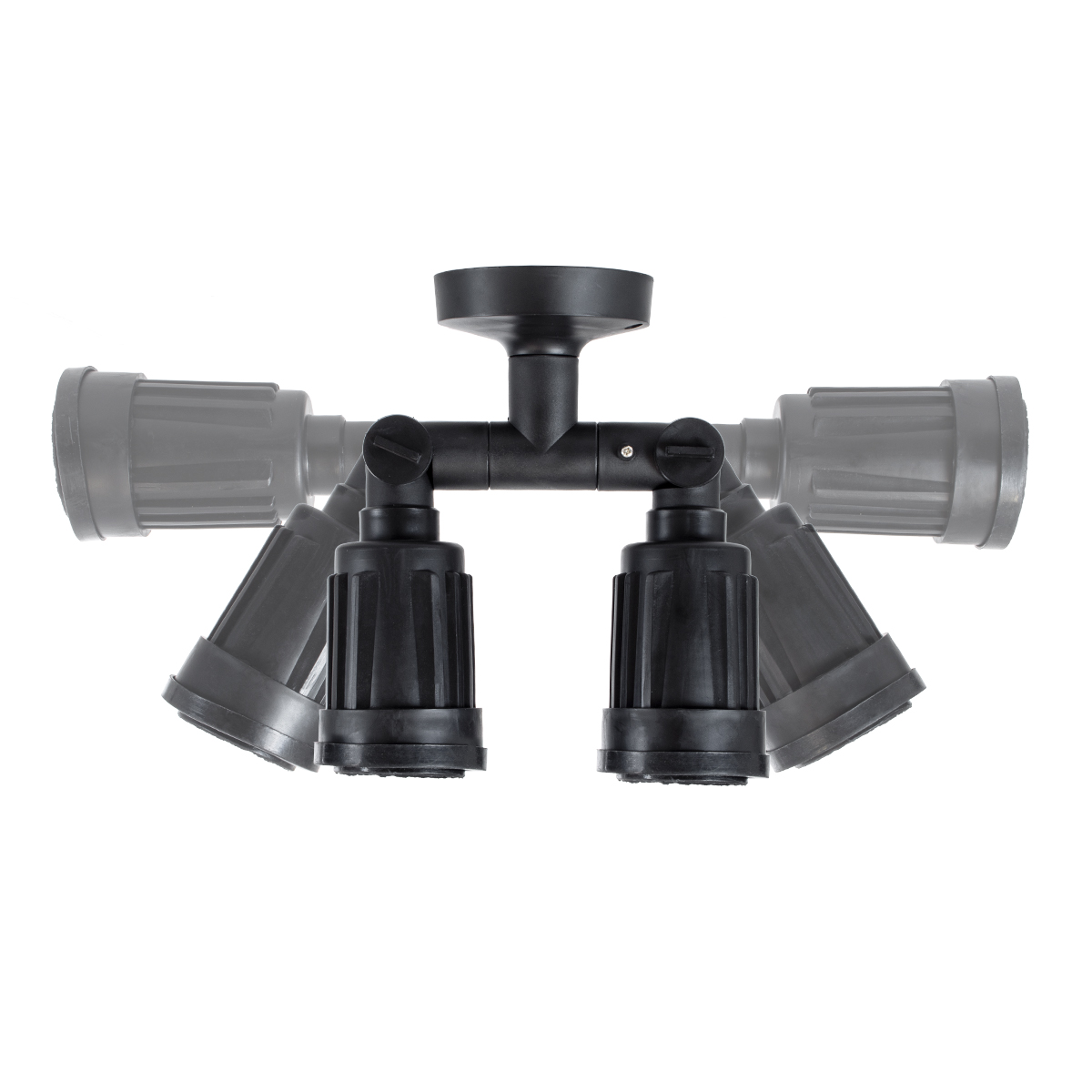GloboStar® GRASEDO 61616 Βάση Κήπου με 2 Ντουί E27 για Λάμπες Σποτ PAR38 - Αδιάβροχη IP67 - Υψηλής Αντοχής ABS - VDE Certified - Μ40 x Π9.5 x Υ22cm - Μαύρο - 5 Years Warranty GloboStar® GRASEDO 61616 Βάση Κήπου με 2 Ντουί E27 για Λάμπες Σποτ PAR38 - Αδιάβροχη IP67 - Υψηλής Αντοχής ABS - VDE Certified - Μ40 x Π9.5 x Υ22cm - Μαύρο - 5 Years Warranty