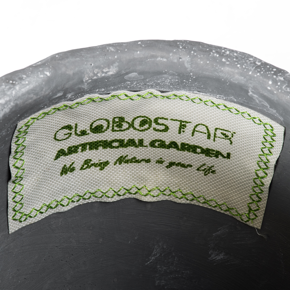 GloboStar® Artificial Garden ALONISSOS 20458 Τσιμεντένιο Κασπώ Γλάστρα - Flower Pot Γκρι Φ18.5cm x Υ14.5cm GloboStar® Artificial Garden ALONISSOS 20458 Τσιμεντένιο Κασπώ Γλάστρα - Flower Pot Γκρι Φ18.5cm x Υ14.5cm