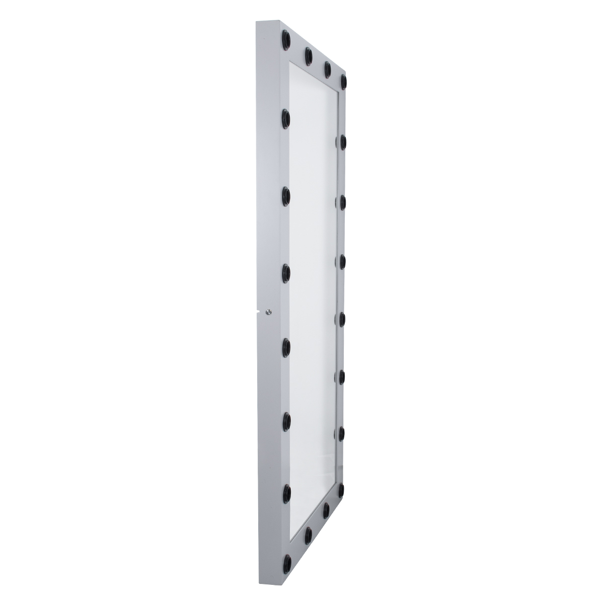 GloboStar® MAKEUP MIRROR-160x80-3 Μοντέρνος Καθρέπτης Μακιγιάζ με Πλαίσιο Φυσικού Ξύλου με Διακόπτη On/Off 20 x E27 AC220-240V - Μ80 x Π7 x Υ160cm - Γκρι Τσιμέντου GloboStar® MAKEUP MIRROR-160x80-3 Μοντέρνος Καθρέπτης Μακιγιάζ με Πλαίσιο Φυσικού Ξύλου με Διακόπτη On/Off 20 x E27 AC220-240V - Μ80 x Π7 x Υ160cm - Γκρι Τσιμέντου