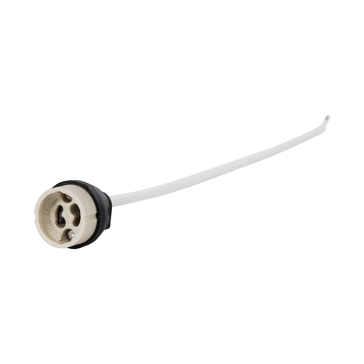 GloboStar® LAMPHOLDER 60499 Ντουί GU10 Πορσελάνης με 30cm VDE Καλώδιο & Anti-Fire Protection High Resistance Tube - ᐊVDEᐅ Certified - IP20 - Φ3.5 x Μ32cm - 5 Years Warranty GloboStar® LAMPHOLDER 60499 Ντουί GU10 Πορσελάνης με 30cm VDE Καλώδιο & Anti-Fire Protection High Resistance Tube - ᐊVDEᐅ Certified - IP20 - Φ3.5 x Μ32cm - 5 Years Warranty
