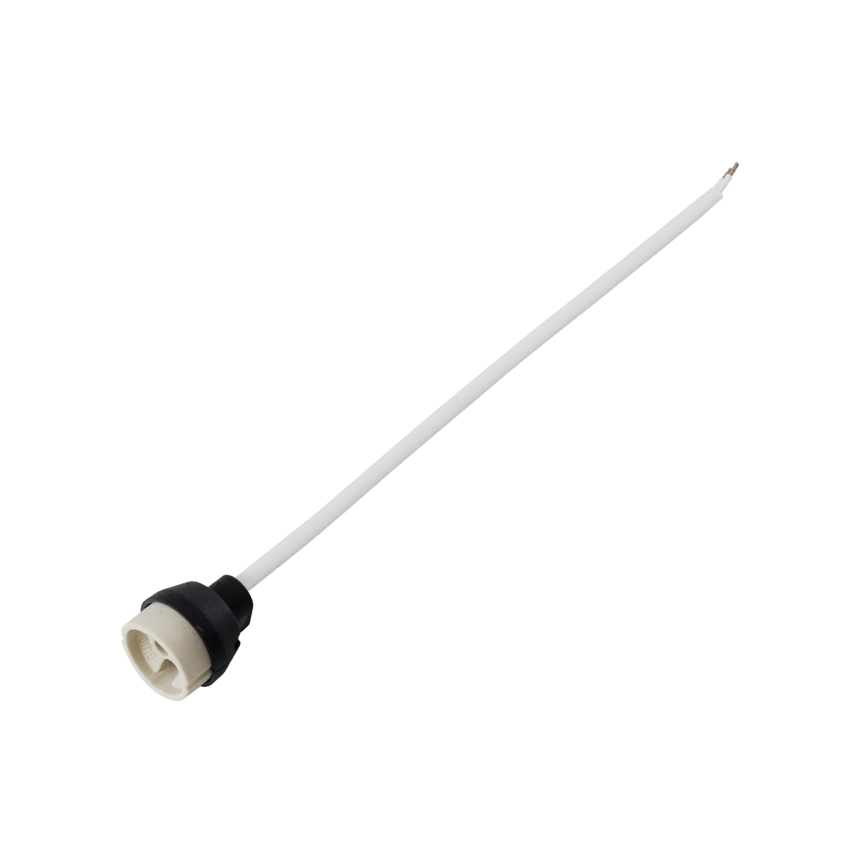 GloboStar® LAMPHOLDER 60499 Ντουί GU10 Πορσελάνης με 30cm VDE Καλώδιο & Anti-Fire Protection High Resistance Tube - ᐊVDEᐅ Certified - IP20 - Φ3.5 x Μ32cm - 5 Years Warranty GloboStar® LAMPHOLDER 60499 Ντουί GU10 Πορσελάνης με 30cm VDE Καλώδιο & Anti-Fire Protection High Resistance Tube - ᐊVDEᐅ Certified - IP20 - Φ3.5 x Μ32cm - 5 Years Warranty