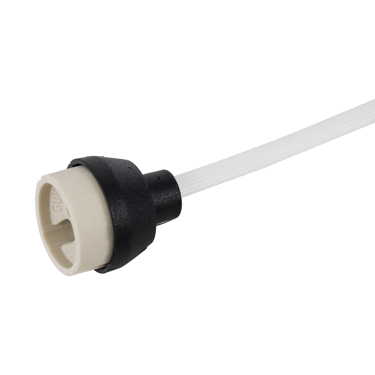 GloboStar® LAMPHOLDER 60499 Ντουί GU10 Πορσελάνης με 30cm VDE Καλώδιο & Anti-Fire Protection High Resistance Tube - ᐊVDEᐅ Certified - IP20 - Φ3.5 x Μ32cm - 5 Years Warranty GloboStar® LAMPHOLDER 60499 Ντουί GU10 Πορσελάνης με 30cm VDE Καλώδιο & Anti-Fire Protection High Resistance Tube - ᐊVDEᐅ Certified - IP20 - Φ3.5 x Μ32cm - 5 Years Warranty