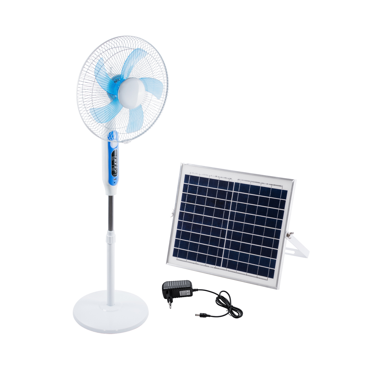 GloboStar® SOLARE-FAN 85357 Solar Fan Αυτόνομος Ηλιακός Επιδαπέδιος Ανεμιστήρας 25W 2 Λειτουργιών Ρεύματος με AC 220-240V ή με Φωτοβολταϊκό Panel 9V 15W & Επαναφορτιζόμενη Μπαταρία Li-ion 7.4V 6000mAh - 12 Ταχύτητες - Ασύρματο Χειριστήριο - Ενσωματωμένο U GloboStar® SOLARE-FAN 85357 Solar Fan Αυτόνομος Ηλιακός Επιδαπέδιος Ανεμιστήρας 25W 2 Λειτουργιών Ρεύματος με AC 220-240V ή με Φωτοβολταϊκό Panel 9V 15W & Επαναφορτιζόμενη Μπαταρία Li-ion 7.4V 6000mAh - 12 Ταχύτητες - Ασύρματο Χειριστήριο - Ενσωματωμένο U