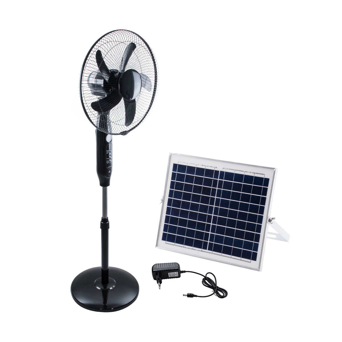 GloboStar® SOLARE-FAN 85358 Solar Fan Αυτόνομος Ηλιακός Επιδαπέδιος Ανεμιστήρας 25W 2 Λειτουργιών Ρεύματος με AC 220-240V ή με Φωτοβολταϊκό Panel 9V 15W & Επαναφορτιζόμενη Μπαταρία Li-ion 7.4V 6000mAh - 12 Ταχύτητες - Ασύρματο Χειριστήριο - Ενσωματωμένο U GloboStar® SOLARE-FAN 85358 Solar Fan Αυτόνομος Ηλιακός Επιδαπέδιος Ανεμιστήρας 25W 2 Λειτουργιών Ρεύματος με AC 220-240V ή με Φωτοβολταϊκό Panel 9V 15W & Επαναφορτιζόμενη Μπαταρία Li-ion 7.4V 6000mAh - 12 Ταχύτητες - Ασύρματο Χειριστήριο - Ενσωματωμένο U