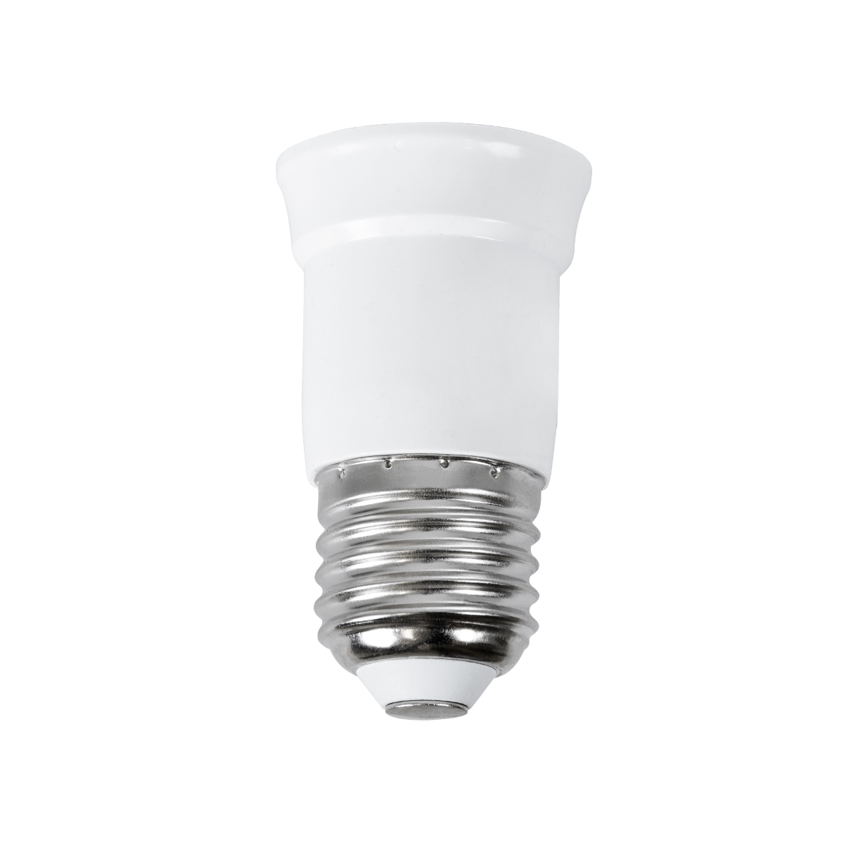 GloboStar® 78980 Πλαστικός Αντάπτορας Μετατροπέας από 1xE27 Ντουί σε 1xE27 Ντουί Λευκό Φ4 x Υ6.5cm GloboStar® 78980 Πλαστικός Αντάπτορας Μετατροπέας από 1xE27 Ντουί σε 1xE27 Ντουί Λευκό Φ4 x Υ6.5cm