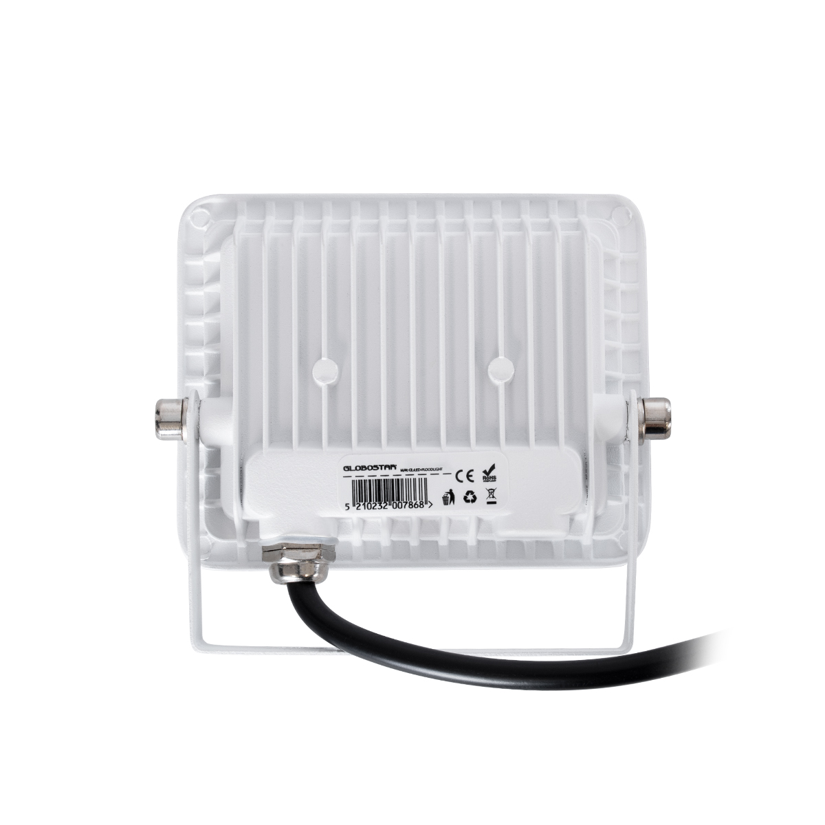 GloboStar® ATLAS 61404 Επαγγελματικός Προβολέας LED 10W 1250lm 120° AC 220-240V - Αδιάβροχος IP67 - Μ10 x Π2 x Υ8cm - Λευκό - Ψυχρό Λευκό 6000K - LUMILEDS Chips - TÜV Rheinland Certified - 5 Years Warranty GloboStar® ATLAS 61404 Επαγγελματικός Προβολέας LED 10W 1250lm 120° AC 220-240V - Αδιάβροχος IP67 - Μ10 x Π2 x Υ8cm - Λευκό - Ψυχρό Λευκό 6000K - LUMILEDS Chips - TÜV Rheinland Certified - 5 Years Warranty