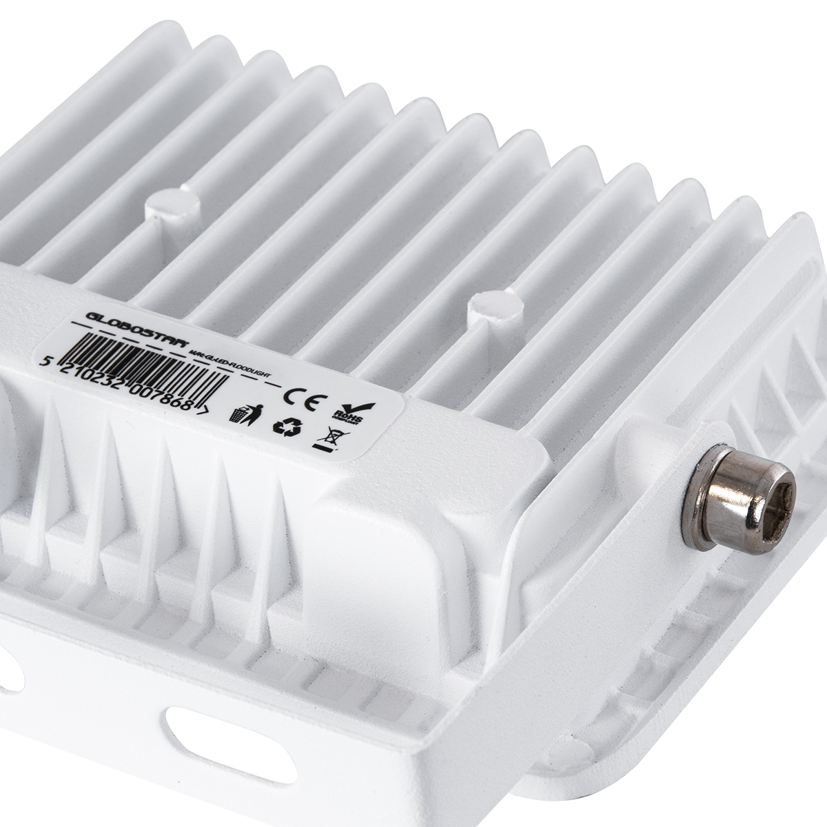 GloboStar® ATLAS 61404 Επαγγελματικός Προβολέας LED 10W 1250lm 120° AC 220-240V - Αδιάβροχος IP67 - Μ10 x Π2 x Υ8cm - Λευκό - Ψυχρό Λευκό 6000K - LUMILEDS Chips - TÜV Rheinland Certified - 5 Years Warranty GloboStar® ATLAS 61404 Επαγγελματικός Προβολέας LED 10W 1250lm 120° AC 220-240V - Αδιάβροχος IP67 - Μ10 x Π2 x Υ8cm - Λευκό - Ψυχρό Λευκό 6000K - LUMILEDS Chips - TÜV Rheinland Certified - 5 Years Warranty