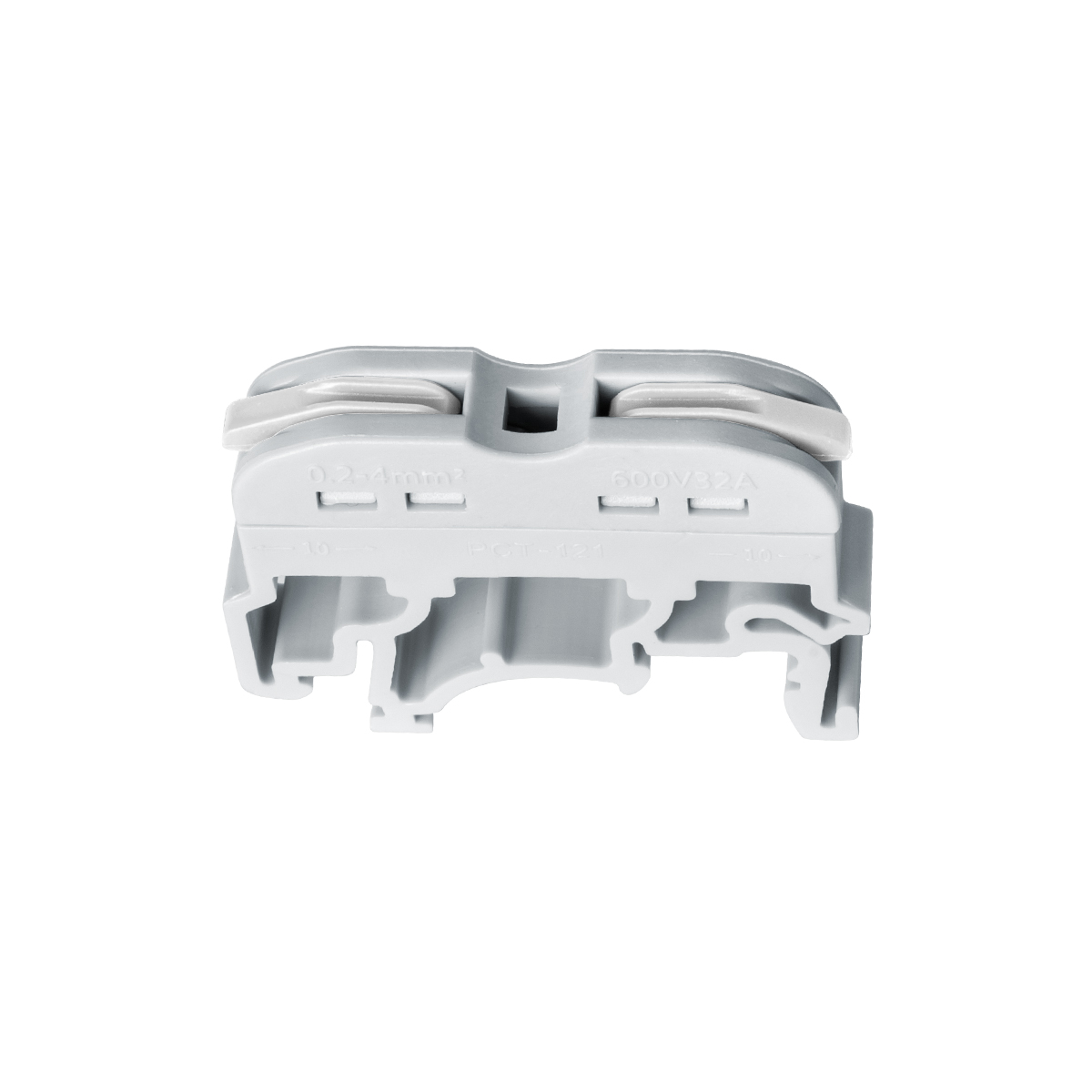 GloboStar® FAST-CONNECT 69900 Μονή Κλέμα Ράγας Ταχείας Σύνδεσης & Διακλάδωσης Καλωδίων για Ηλεκτρολογικούς Πίνακες - 1 x Είσοδος & 1 x Έξοδος με Συμβατή Διατομή Καλωδίων 0.2mm² έως 4mm² - 600V 32A Max - Μ4.5 x Π1 x Υ3.2cm - Γκρι & Λευκό - Πακέτο 10 Τεμαχί GloboStar® FAST-CONNECT 69900 Μονή Κλέμα Ράγας Ταχείας Σύνδεσης & Διακλάδωσης Καλωδίων για Ηλεκτρολογικούς Πίνακες - 1 x Είσοδος & 1 x Έξοδος με Συμβατή Διατομή Καλωδίων 0.2mm² έως 4mm² - 600V 32A Max - Μ4.5 x Π1 x Υ3.2cm - Γκρι & Λευκό - Πακέτο 10 Τεμαχί