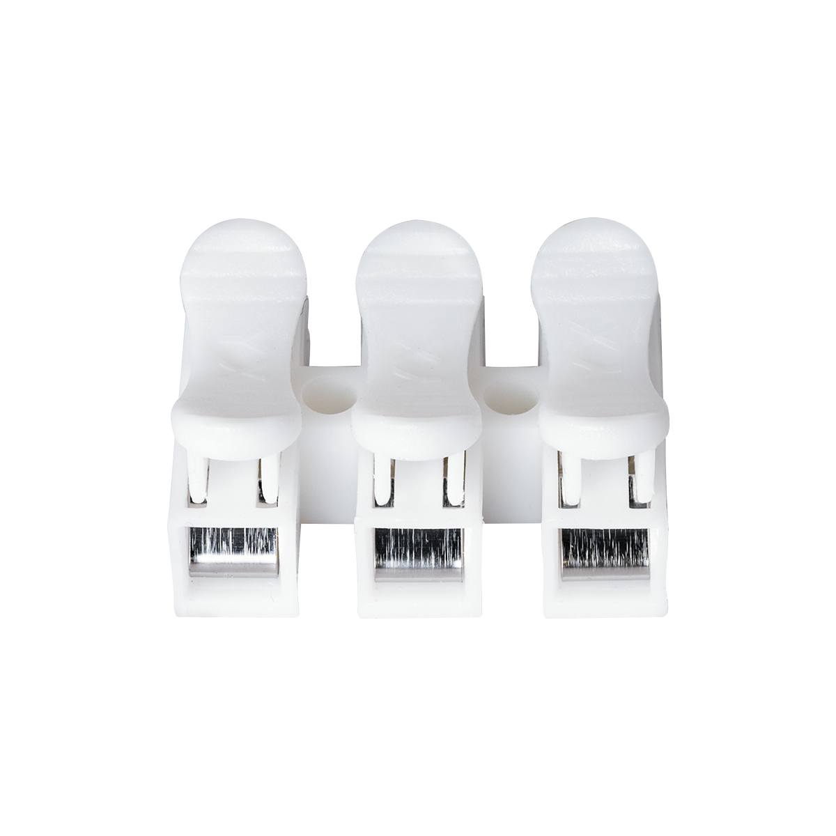 GloboStar® FAST-CONNECT 69906 Τριπλή Κλέμα Ταχείας Σύνδεσης & Διακλάδωσης Καλωδίων - 3 x Είσοδοι & 3 x Έξοδοι με Συμβατή Διατομή Καλωδίων 0.2mm² έως 1mm² - 250V 2A Max - Μ2 x Π2.7 x Υ1.9cm - Λευκό - Πακέτο 20 Τεμαχίων - 5 Years Warranty GloboStar® FAST-CONNECT 69906 Τριπλή Κλέμα Ταχείας Σύνδεσης & Διακλάδωσης Καλωδίων - 3 x Είσοδοι & 3 x Έξοδοι με Συμβατή Διατομή Καλωδίων 0.2mm² έως 1mm² - 250V 2A Max - Μ2 x Π2.7 x Υ1.9cm - Λευκό - Πακέτο 20 Τεμαχίων - 5 Years Warranty
