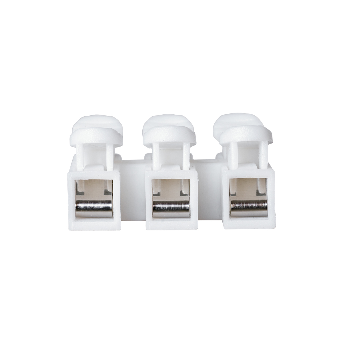 GloboStar® FAST-CONNECT 69906 Τριπλή Κλέμα Ταχείας Σύνδεσης & Διακλάδωσης Καλωδίων - 3 x Είσοδοι & 3 x Έξοδοι με Συμβατή Διατομή Καλωδίων 0.2mm² έως 1mm² - 250V 2A Max - Μ2 x Π2.7 x Υ1.9cm - Λευκό - Πακέτο 20 Τεμαχίων - 5 Years Warranty GloboStar® FAST-CONNECT 69906 Τριπλή Κλέμα Ταχείας Σύνδεσης & Διακλάδωσης Καλωδίων - 3 x Είσοδοι & 3 x Έξοδοι με Συμβατή Διατομή Καλωδίων 0.2mm² έως 1mm² - 250V 2A Max - Μ2 x Π2.7 x Υ1.9cm - Λευκό - Πακέτο 20 Τεμαχίων - 5 Years Warranty